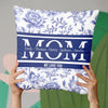 Surrounded By Love, Wrapped In Her Arms - Family Personalized Custom Pillow - Mother's Day, Gift For Mom, Grandma