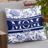 Surrounded By Love, Wrapped In Her Arms - Family Personalized Custom Pillow - Mother's Day, Gift For Mom, Grandma