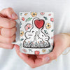 Built With Love, Held By Heart - Family Personalized Custom 3D Inflated Effect Printed Mug - Mother's Day, Gift For Mom, Grandma