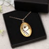 Custom Photo Paw Prints On My Soul - Memorial Personalized Custom Locket Necklace - Sympathy Gift For Pet Owners, Pet Lovers