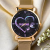 Every Second Is Precious - Family Personalized Custom Women's Watch - Mother's Day, Gift For Mom, Grandma