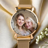 Custom Photo Time Keeps Our Memories Alive - Family Personalized Custom Women's Watch - Mother's Day, Gift For Mom, Grandma