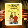 My First Friend, My Forever Guide - Family Personalized Custom LED Mirror Frame Lamp - Mother's Day, Gift For Mom, Daughter