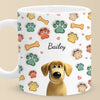 Made Of Love, Fur And A Whole Lot Of Treats - Dog Personalized Custom 3D Inflated Effect Printed Mug - Gift For Pet Owners, Pet Lovers