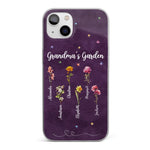 Custom Name Grandma's Garden Gifts for Grandma - Personalized Phone Case