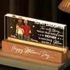 Love Passed From Hand To Hand - Family  Personalized Custom Acrylic Block 3D LED Night Light - Mother's Day, Gift For Mom, Daughter