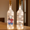 Growing Together In Love - Family Personalized Custom Bottle Lamp - Mother's Day, Gift For Mom, Daughter