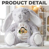 Custom Photo Forever My Cuddle Buddy - Memorial Personalized Custom Easter Bunny Plush - Sympathy Gift For Pet Owners, Pet Lovers