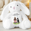 From Heaven With Endless Love - Memorial Personalized Custom Easter Bunny Plush - Sympathy Gift For Pet Owners, Pet Lovers