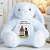 From Heaven With Endless Love - Memorial Personalized Custom Easter Bunny Plush - Sympathy Gift For Pet Owners, Pet Lovers
