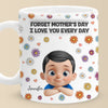 Mom, Our Love Is Endless - Family Personalized Custom 3D Inflated Effect Printed Mug - Mother's Day, Gift For Mom, Grandma