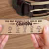 Dad, My Forever Inspiration - Family Personalized Custom Engraved Leather Belt - Father's Day, Gift For Dad, Grandpa