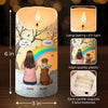 Some Angels Choose Fur Instead Of Wings - Memorial Personalized Custom LED Candle - Sympathy Gift For Pet Owners, Pet Lovers