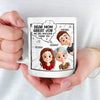 Mom, You Nailed It - Family Personalized Custom Mug - Mother's Day, Gift For Mom, Grandma