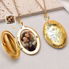 Custom Photo Our Forever Moment - Couple Personalized Custom Locket Necklace - Gift For Husband Wife, Anniversary