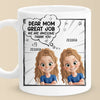 Mom, You Nailed It - Family Personalized Custom Mug - Mother's Day, Gift For Mom, Grandma