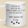 Love You More Than Treats - Dog & Cat Personalized Custom Mug - Gift For Pet Owners, Pet Lovers