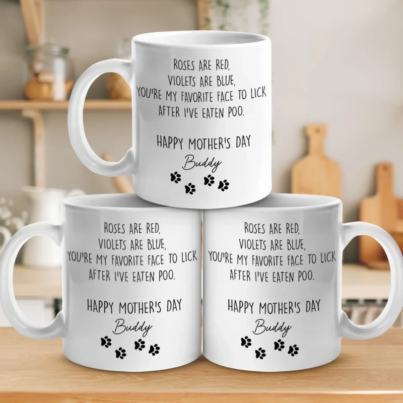 Love You More Than Treats - Dog & Cat Personalized Custom Mug - Gift For Pet Owners, Pet Lovers