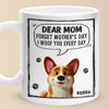 Together Is Our Favorite Place - Dog Personalized Custom 3D Inflated Effect Printed Mug - Mother's Day, Gift For Pet Owners, Pet Lovers