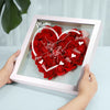 Built By Love, Bound By Family - Family Personalized Custom Flower Shadow Box - Mother's Day, Gift For Mom, Grandma