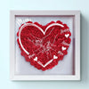 Built By Love, Bound By Family - Family Personalized Custom Flower Shadow Box - Mother's Day, Gift For Mom, Grandma