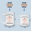 Tiny Toes, Big Love - Family Personalized Custom Mug - Mother's Day, Baby Shower Gift, Gift For First Mom