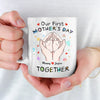 Tiny Toes, Big Love - Family Personalized Custom Mug - Mother's Day, Baby Shower Gift, Gift For First Mom