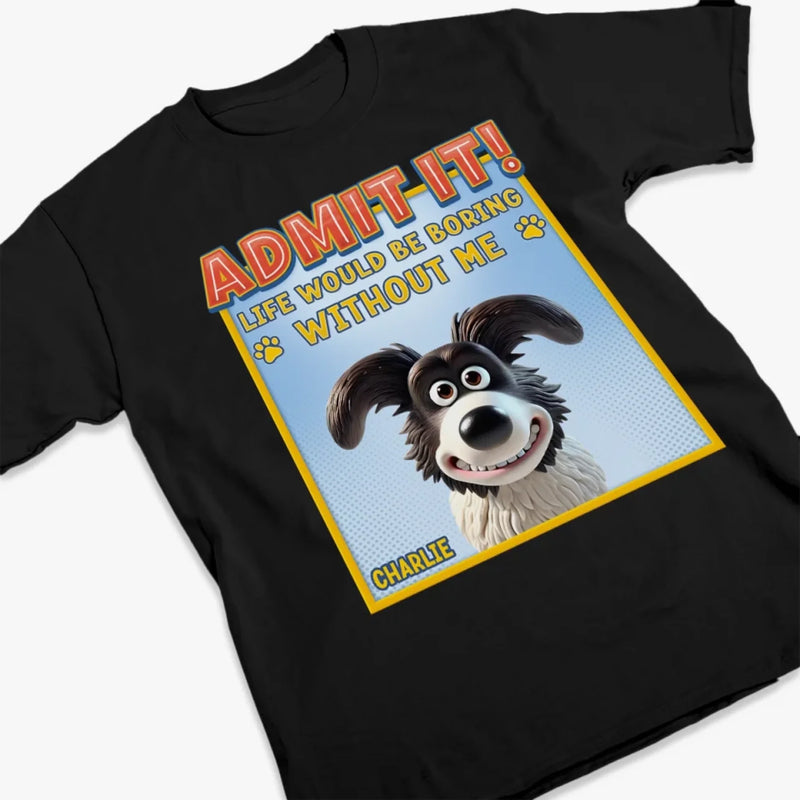 Fur And Love All Around - Dog Personalized Custom Unisex T-shirt, Premium T-shirt, Hoodie - Gift For Pet Owners, Pet Lovers