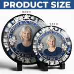 Custom Photo Memorial Tribute Gifts - Personalized Stone With Stand