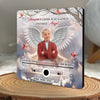 Custom Photo Heaven's Choir Just Gained Another Angel - Memorial Personalized Custom Music Fridge Magnet That Can Play Songs - Sympathy Gift For Family Members