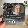 Custom Photo Your Life Was A Beautiful Symphony Forever In My Heart - Memorial Personalized Custom Music Fridge Magnet That Can Play Songs - Sympathy Gift For Family Members