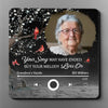 Custom Photo Your Life Was A Beautiful Symphony Forever In My Heart - Memorial Personalized Custom Music Fridge Magnet That Can Play Songs - Sympathy Gift For Family Members