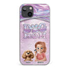 Dog Mom Mode, Always On - Dog Personalized Custom Clear Phone Case - Mother's Day, Gift For Pet Owners, Pet Lovers
