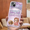 Dog Mom Mode, Always On - Dog Personalized Custom Clear Phone Case - Mother's Day, Gift For Pet Owners, Pet Lovers