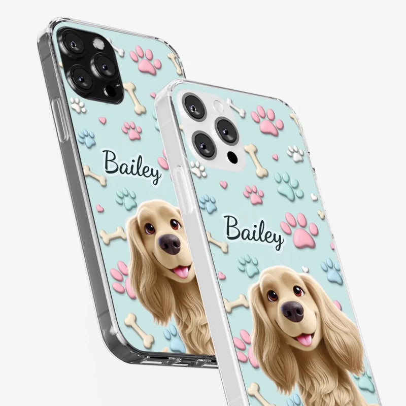 My Forever Best Friend - Dog Personalized Custom Clear Phone Case - Gift For Pet Owners, Pet Lovers