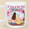 Fur-Ever Connected - Dog Personalized Custom Mug - Mother's Day, Gift For Pet Owners, Pet Lovers