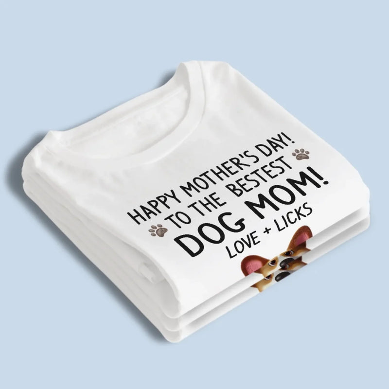 Love You More Than Treats - Dog Personalized Custom Unisex T-shirt, Premium T-shirt, Hoodie - Mother's Day, Gift For Pet Owners, Pet Lovers