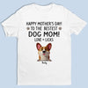 Love You More Than Treats - Dog Personalized Custom Unisex T-shirt, Premium T-shirt, Hoodie - Mother's Day, Gift For Pet Owners, Pet Lovers