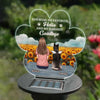 You Were My Favorite Hello And My Hardest Goodbye - Memorial Personalized Custom Garden Solar Light - Sympathy Gift For Pet Owners, Pet Lovers