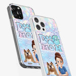 Custom Name Dog Mom Gifts for Pet Lovers - Personalized Phone Case