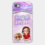 Custom Name Dog Mom Gifts for Dog Lovers - Personalized Phone Case