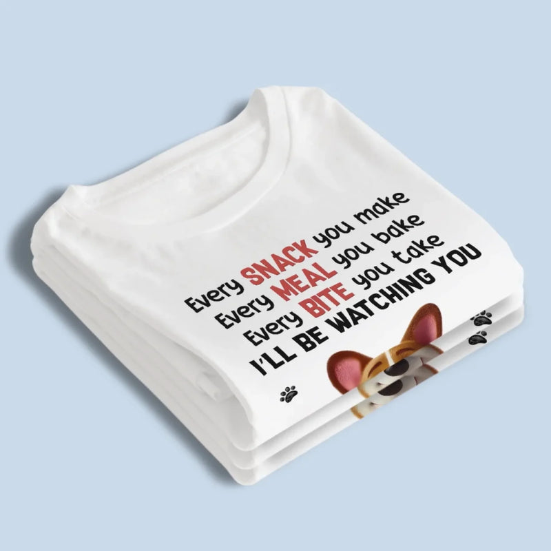 Certified Snack Supervisor - Dog Personalized Custom Unisex T-shirt, Premium T-shirt, Hoodie - Mother's Day, Gift For Pet Owners, Pet Lovers