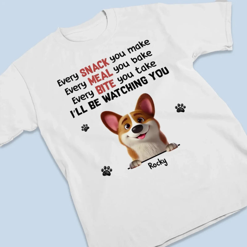 Certified Snack Supervisor - Dog Personalized Custom Unisex T-shirt, Premium T-shirt, Hoodie - Mother's Day, Gift For Pet Owners, Pet Lovers