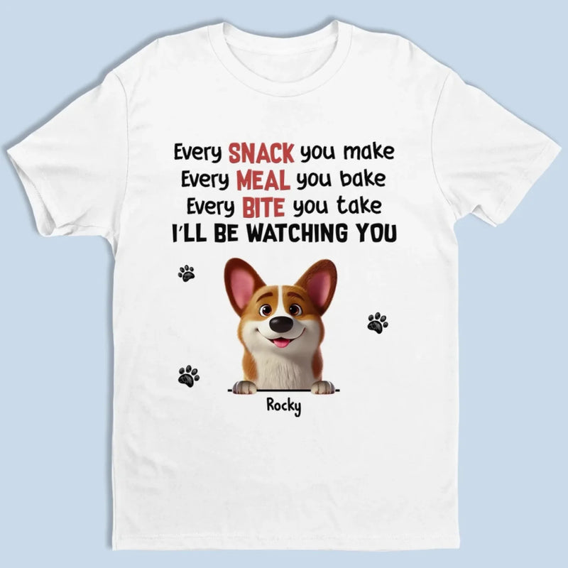 Certified Snack Supervisor - Dog Personalized Custom Unisex T-shirt, Premium T-shirt, Hoodie - Mother's Day, Gift For Pet Owners, Pet Lovers