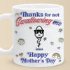 You Really Took One For The Team - Family Personalized Custom 3D Inflated Effect Printed Mug - Mother's Day, Gift For Mom