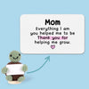 You Are My Guiding Light - Family Personalized Custom Handmade Crochet Plush With Motivational Message - Mother's Day, Gift For Mom, Grandma