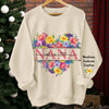 You Are Our Sunshine - Family Personalized Custom Unisex Sweatshirt, Hoodie With Design On Sleeve - Mother's Day, Gift For Mom, Grandma