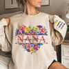 You Are Our Sunshine - Family Personalized Custom Unisex Sweatshirt, Hoodie With Design On Sleeve - Mother's Day, Gift For Mom, Grandma