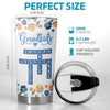 Pieces Of My Heart - Family Personalized Custom 3D Inflated Effect Printed Tumbler - Mother's Day, Gift For Mom, Grandma