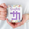 Love Stitched In Every Name - Family Personalized Custom 3D Inflated Effect Printed Mug - Mother's Day, Gift For Mom, Grandma